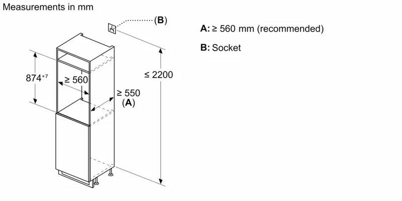 Siemens iQ 500 GI21VAFE0, Built-in freezer