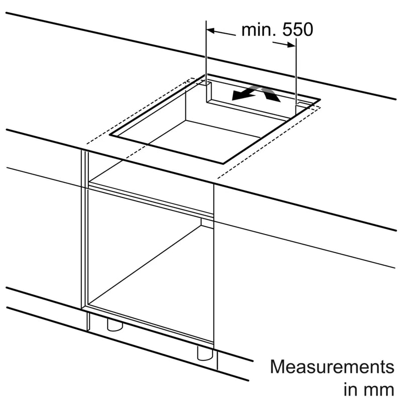 Siemens iQ 700 EX651HEC1E, Flex induction hob