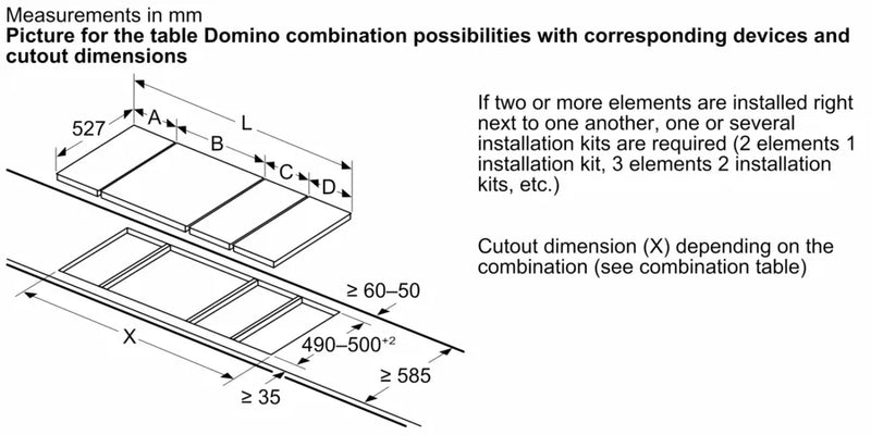 Bosch Series 6 PIB375FB1E, Domino induction hob (Discontinued)