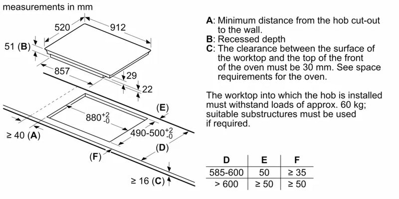 Siemens iQ 700 EX975KXW1E, Induction hob