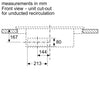 Bosch Series 4 PVS611B16E, Induction hob with integrated ventilation system Thumbnail