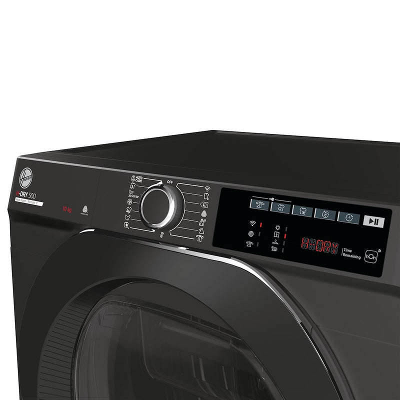 Hoover NDEH10A2TCBER-80 H-Dry 500 10kg Heat Pump Tumble Dryer with Aquavision, A++ Energy Rated - Graphite (Discontinued)