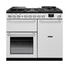 Rangemaster NEX100DFPWHT/CM1 Nexus 100 Dual Fuel Range Cooker - White - A Rated Thumbnail