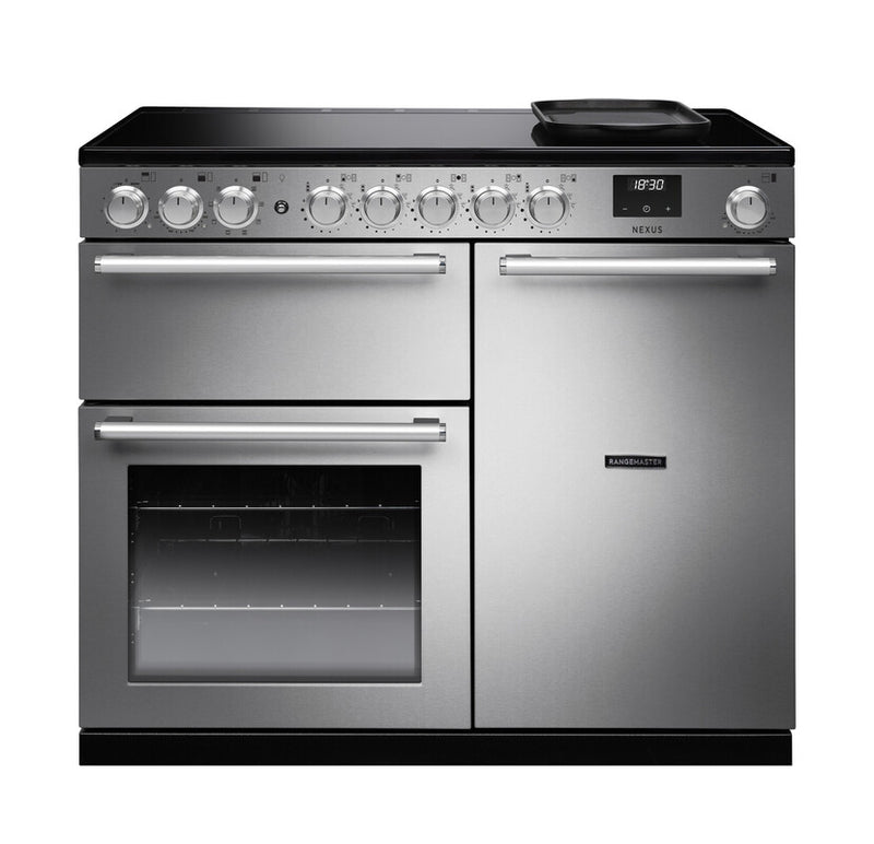 Rangemaster NEX100EISTST/CM1 Nexus 100 Induction Range Cooker - Stainless Steel - A Rated