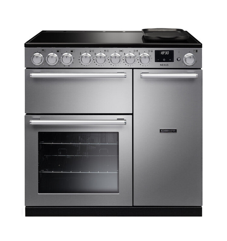 Rangemaster NEX90EISTST/CM1 Nexus 90 Induction Range Cooker - Stainless Steel - A Rated