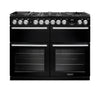 Rangemaster NEXB110DFPCBL/CM1 Nexus 110 Dual Fuel Range Cooker - Charcoal Black - A Rated Thumbnail