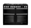 Rangemaster NEXB110DFPGBL/CM1 Nexus 110 Dual Fuel Range Cooker - Gloss Black - A Rated Thumbnail