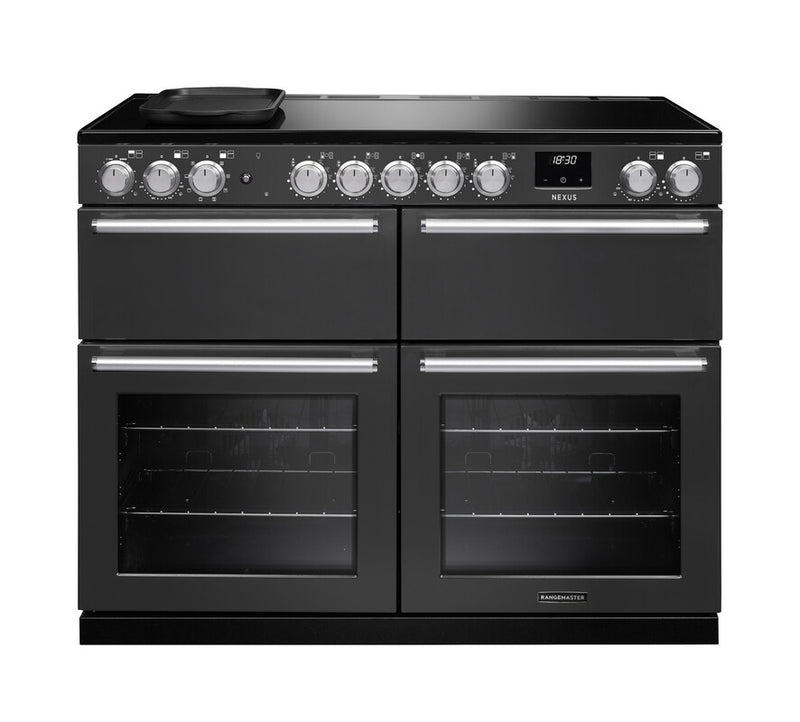 Rangemaster NEXB110EIPSLT/CM1 Nexus 110 Induction Range Cooker - Slate - A Rated