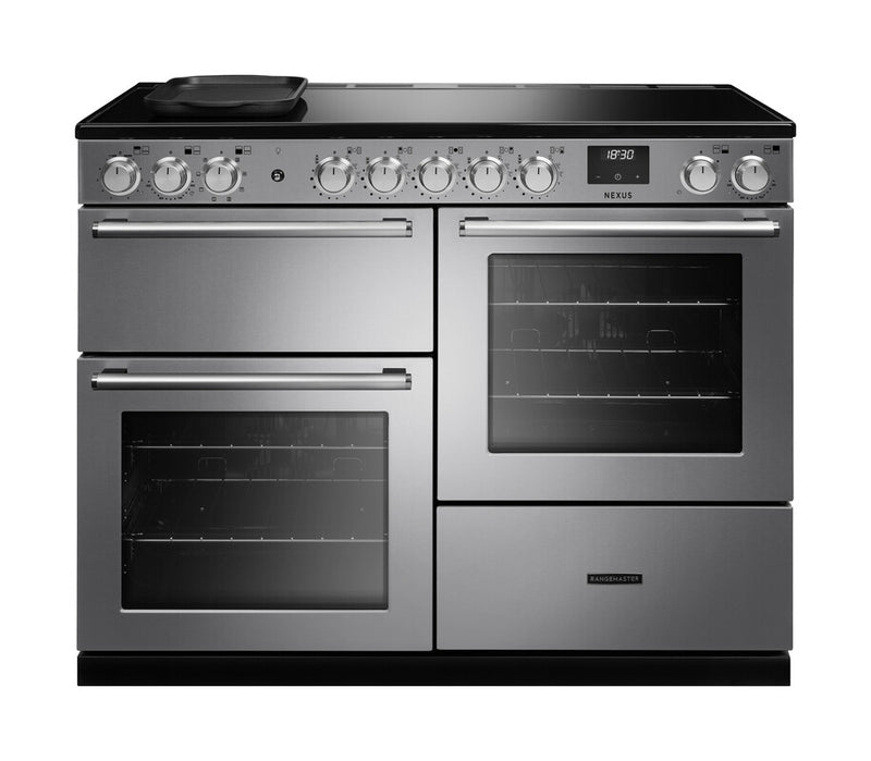 Rangemaster NEXO110EISTST/CM1 Nexus 110 Induction Range Cooker - Stainless Steel - A Rated