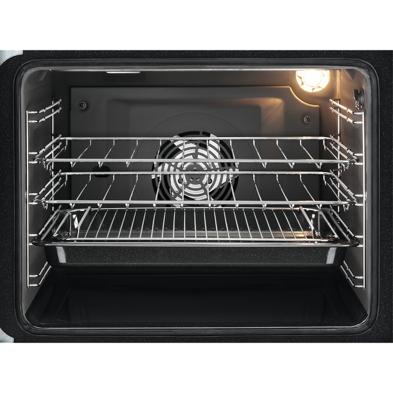 AEG CCB6740ACB SteamBake Ceramic Electric Cooker with Double Oven
