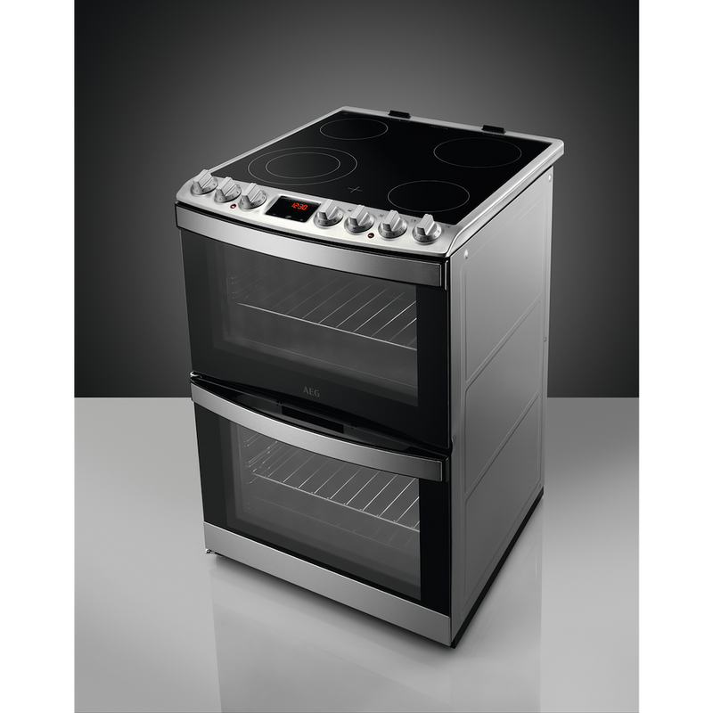AEG CCB6740ACM SteamBake Ceramic Double Electric Cooker (Discontinued)