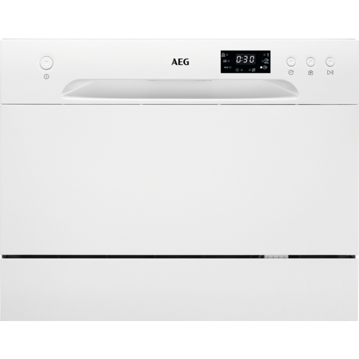 AEG FFB21200CW Compact Dishwasher - White