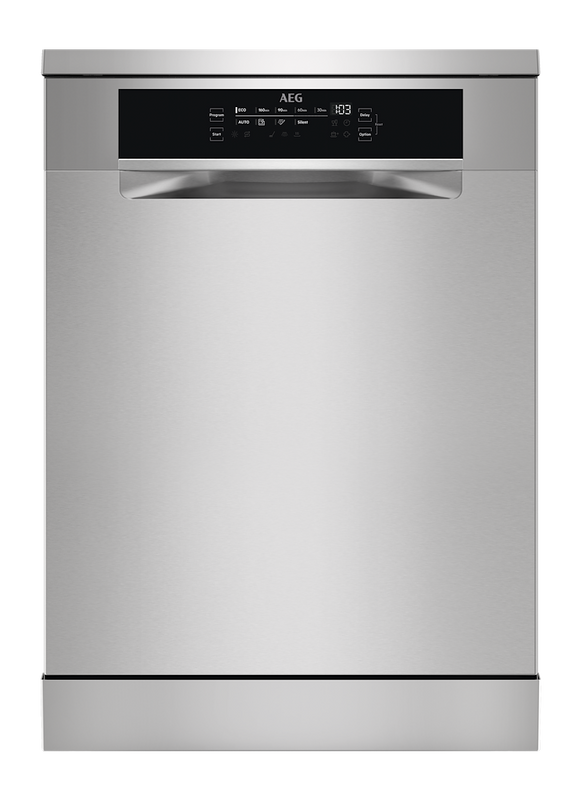 AEG FFB93807PM 9000 ComfortLift Freestanding Dishwasher with AirDry Technology + 14 Place Settings