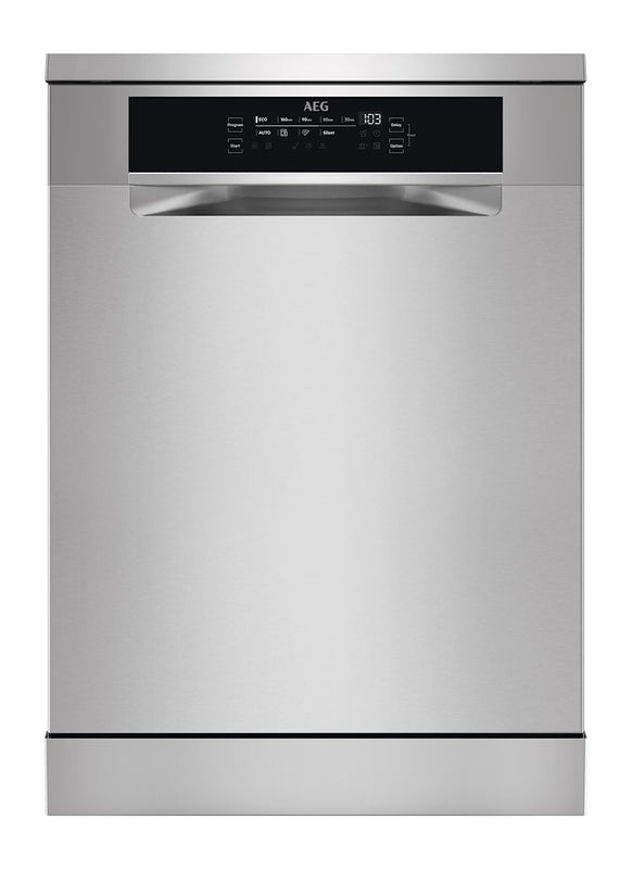 AEG FFB83707PM 8000 SprayZone Freestanding Dishwasher with AirDry Technology + 15 Place Settings (Discontinued)
