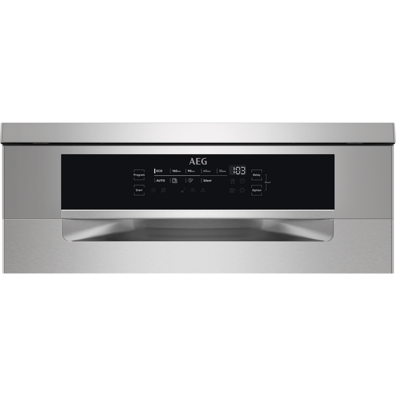 AEG FFB93807PM 9000 ComfortLift Freestanding Dishwasher with AirDry Technology + 14 Place Settings