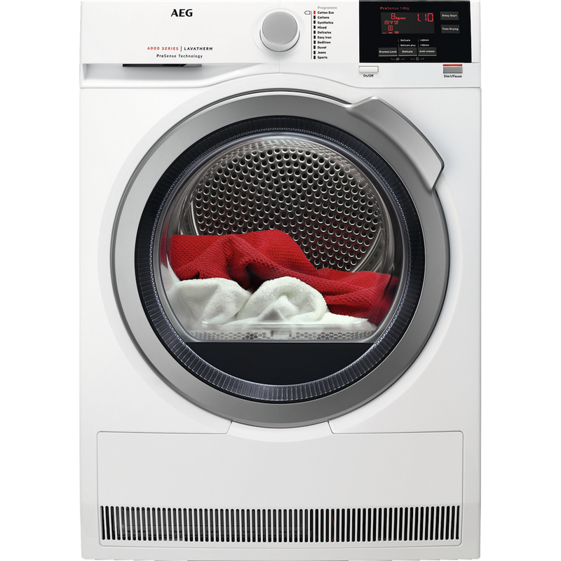 AEG T6DBG822N 6000 Series 8kg Condenser Tumble Dryer