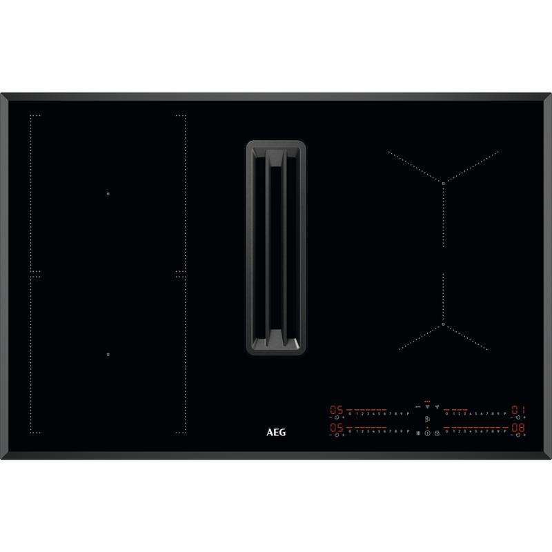 AEG CDE84543FB 80cm Single Bridge Hob with Extractor (Discontinued)