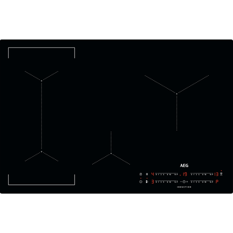 AEG IKX84443CB 6000 Bridge Full Induction Hob with Hob2Hood