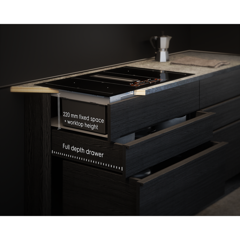 AEG CCE84543FB 78cm Recirculating Air Venting Induction Hob (Discontinued)