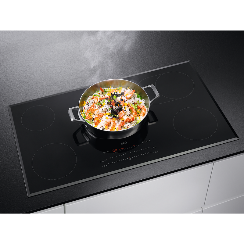 AEG HRE95770FB 3000 Radiant Ceramic Hob with Hob2Hood (Discontinued)