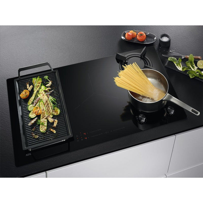 AEG HDB95623NB 8000 Mixed Dual Fuel Induction Hob