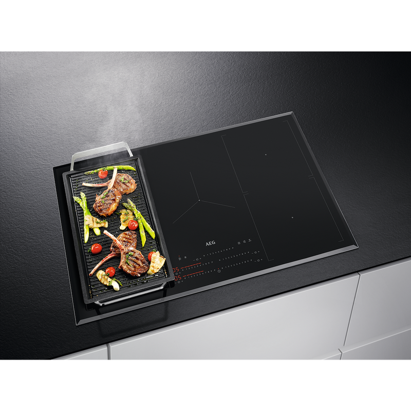 AEG IKE85751FB 6000 MultipleBridge Full Induction Hob with Hob2Hood (Discontinued)