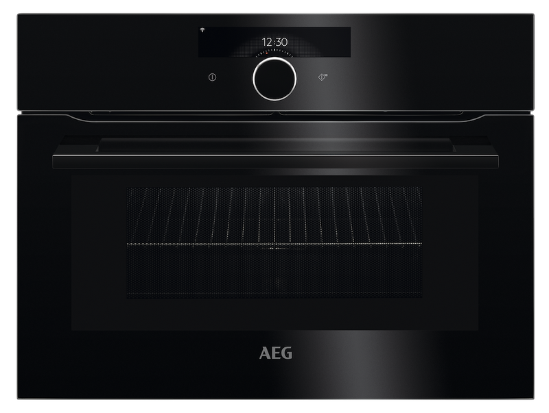 AEG KMK968000B 8000 CombiQuick Integrated Combi Microwave and Oven (Discontinued)