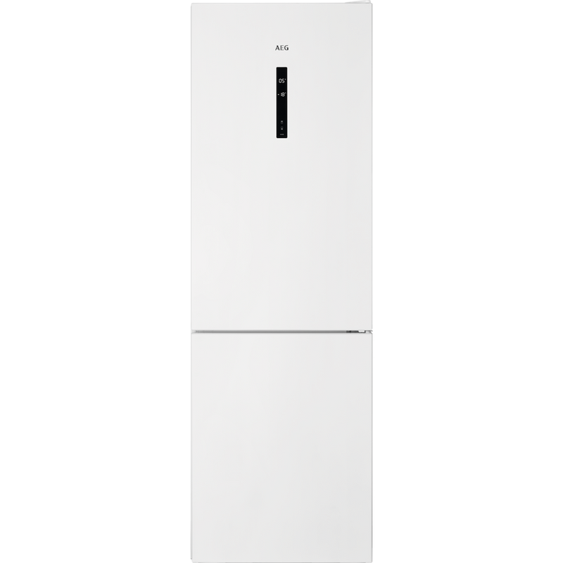AEG RCB632E3MW 6000 Series Freestanding NoFrost Fridge Freezer