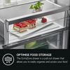 AEG NSC7C181DS Integrated Fridge Freezer - White Thumbnail