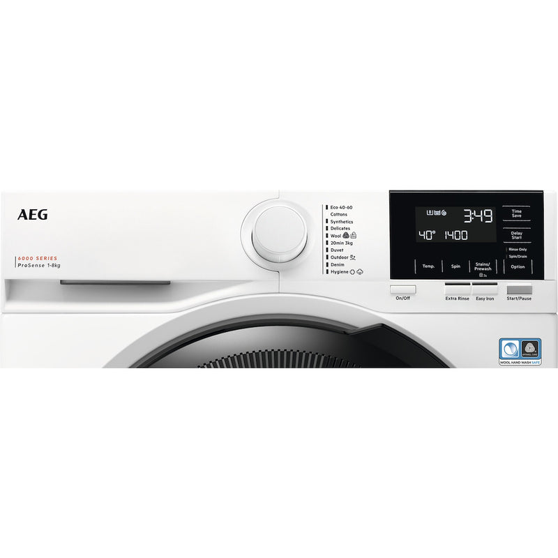 AEG LFR61842B 6000 Series, 8kg Washing Machine