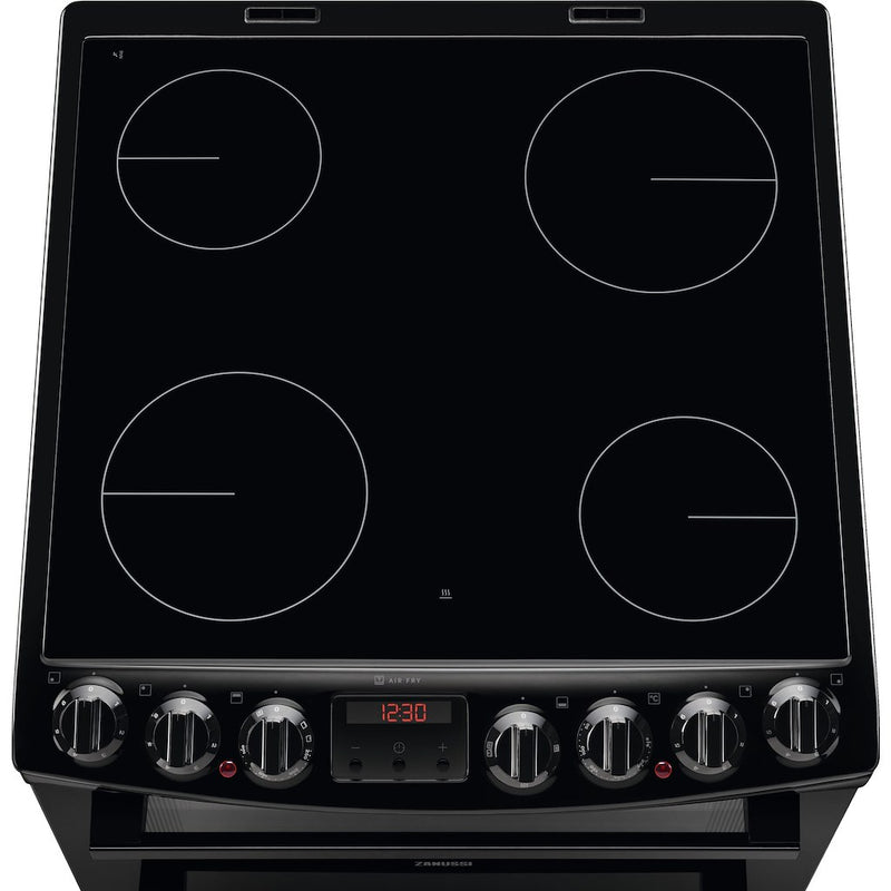Zanussi ZCV69360BA SteamBake 60cm Ceramic Electric Cooker (Discontinued)