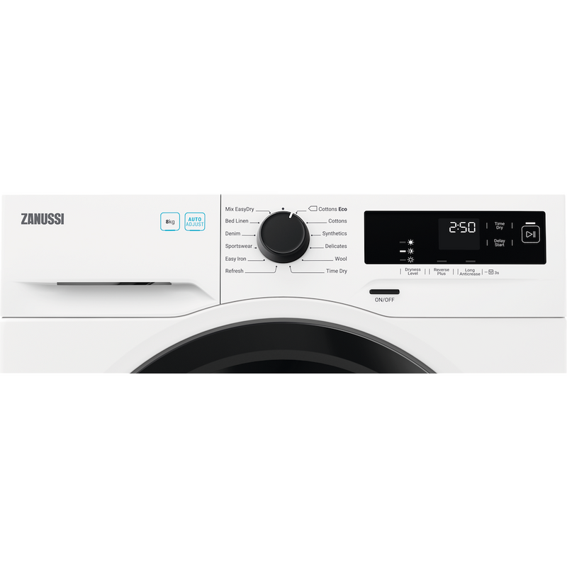 Zanussi ZDH87A2DG Freestanding 8kg Heat Pump Tumble Dryer (Discontinued)