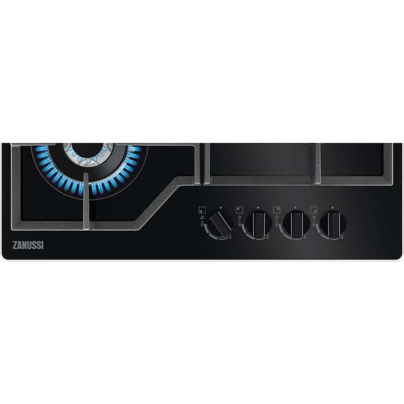 Zanussi ZGGN645K Series 60 60cm Gas on Glass Gas Hob (Discontinued)