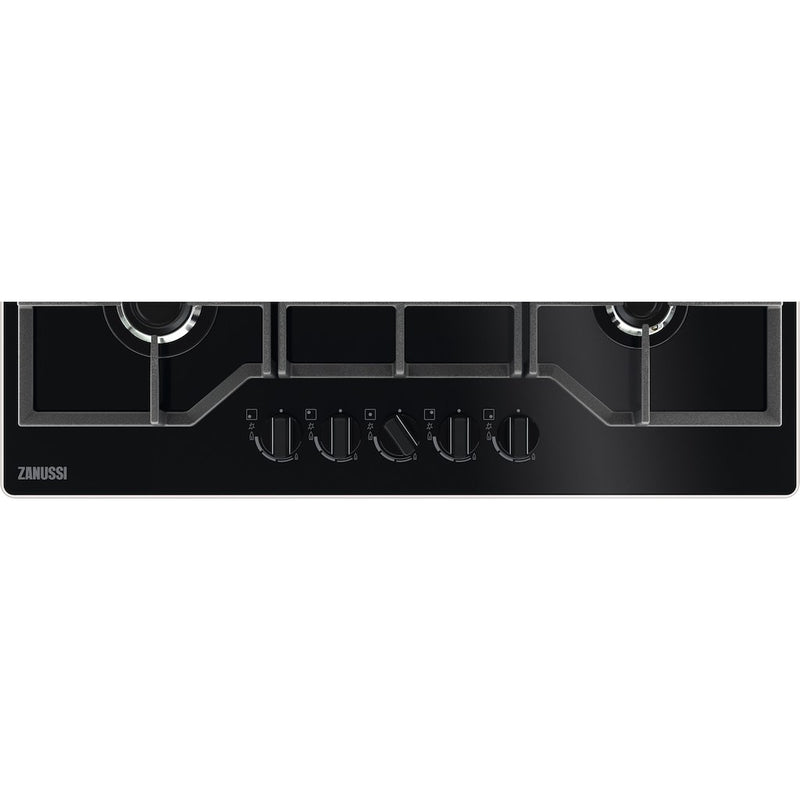 Zanussi ZGGN755K Series 60 75cm Gas on Glass Gas Hob (Discontinued)