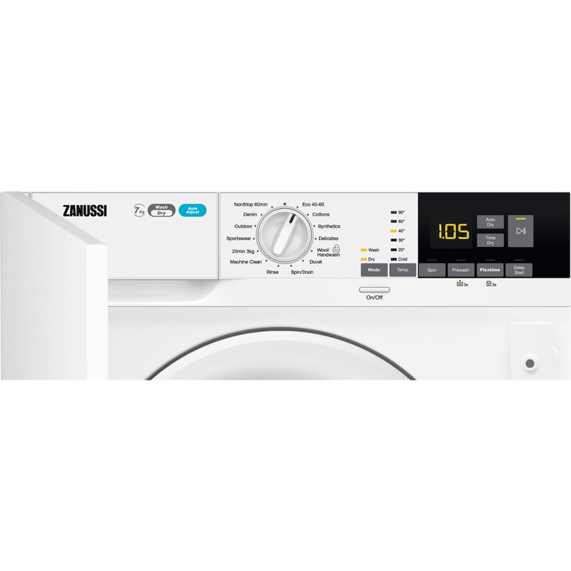 Zanussi Z716WT83BI Built-In 7/4kg Washer Dryer (Discontinued)