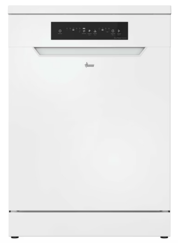 Hoover HFP 4C7E0W-80 Freestanding 60cm 14 Place Dishwasher with C Energy Rating - White