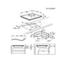 AEG TO64IA00IT SaphirMatt 60cm Induction Hob - Matt Black Thumbnail