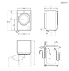AEG LFSR71844B 8kg 1400rpm Freestanding Washing Machine - White Thumbnail