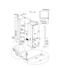 AEG OSC7C191ES Integrated Fridge Freezer - White Thumbnail