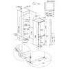 AEG NSC7C181DS Integrated Fridge Freezer - White Thumbnail