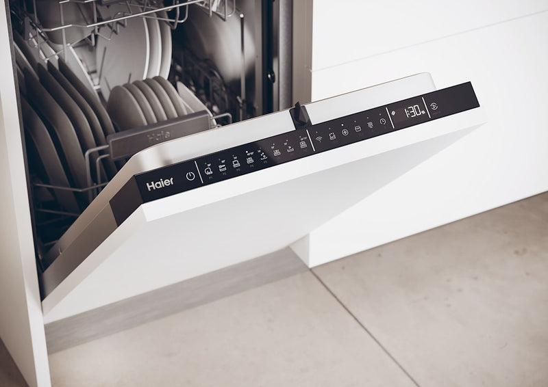 Haier XI1C3TB2FB-80 Built-In 45cm 11 Place Setting Slimline Dishwasher