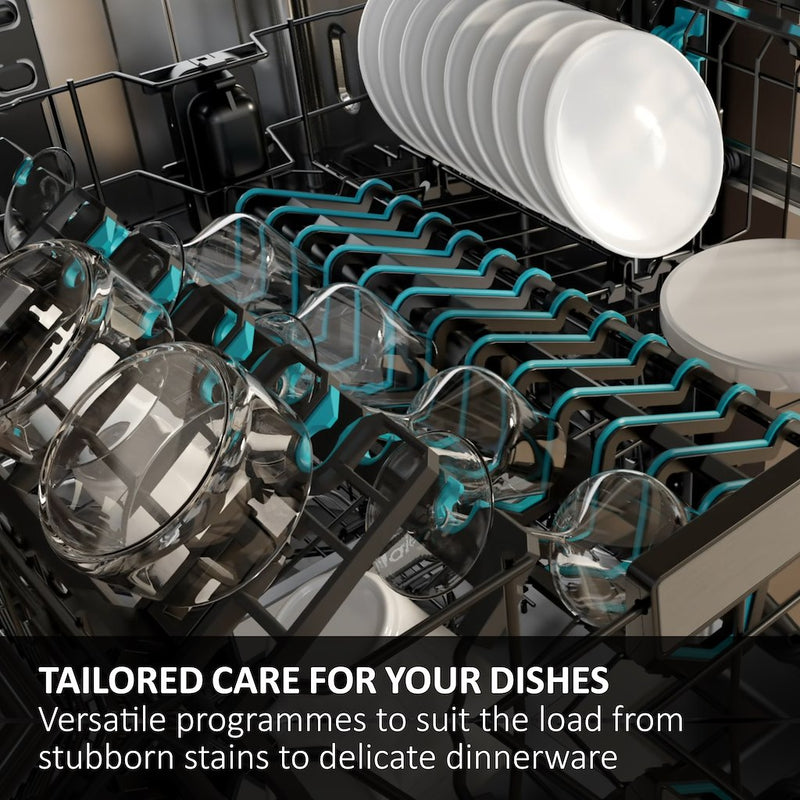 Haier XS 6B4S3FSB-80 Integrated 60cm Dishwasher with 16 Place Settings and WiFi (Discontinued)