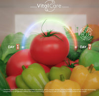 Preserve the antioxidants in your fruit and vegetables for up to 7 days*.