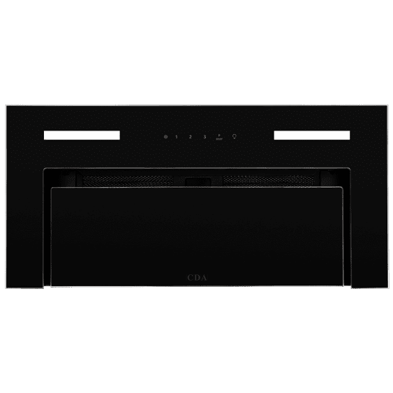 CDA CCH60BL 55cm Hoodconnect Canopy Extractor