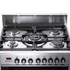 DeLonghi Modern DDC 707 DF, Dual Fuel Cooker - Stainless Steel Thumbnail
