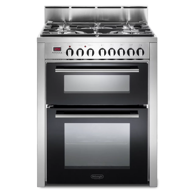 DeLonghi Modern DDC 707 DF, Dual Fuel Cooker - Stainless Steel