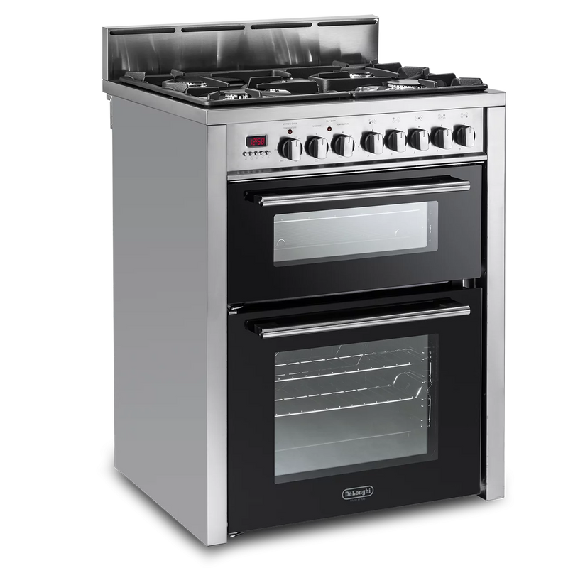 DeLonghi Modern DDC 707 DF, Dual Fuel Cooker - Stainless Steel