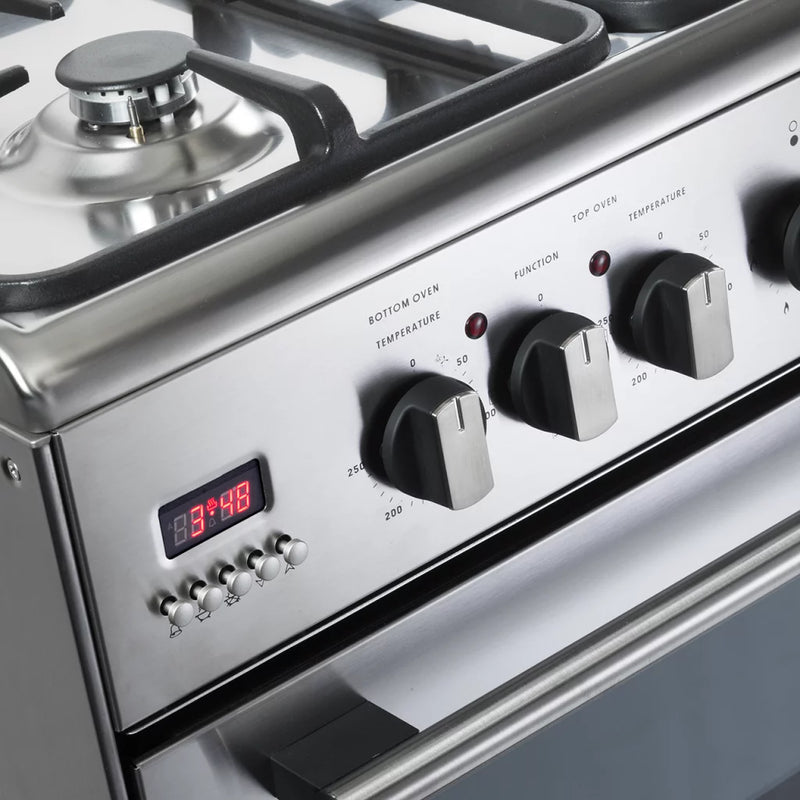 DeLonghi Modern DDC 606 DF-1, Dual Fuel Cooker - Stainless Steel