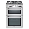 DeLonghi Modern DDC 606 DF-1, Dual Fuel Cooker - Stainless Steel Thumbnail