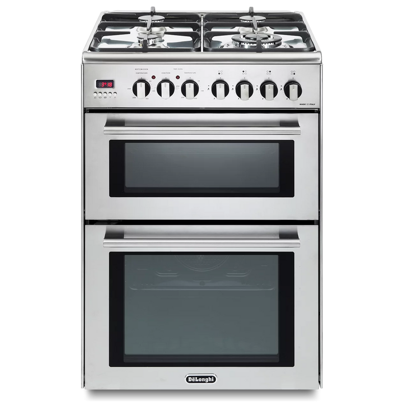 DeLonghi Modern DDC 606 DF-1, Dual Fuel Cooker - Stainless Steel